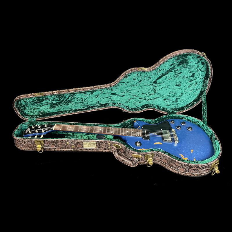 Maybach Lester Junior Single Cut in Pelham Blue Limited Edition w/ Deluxe Hardcase