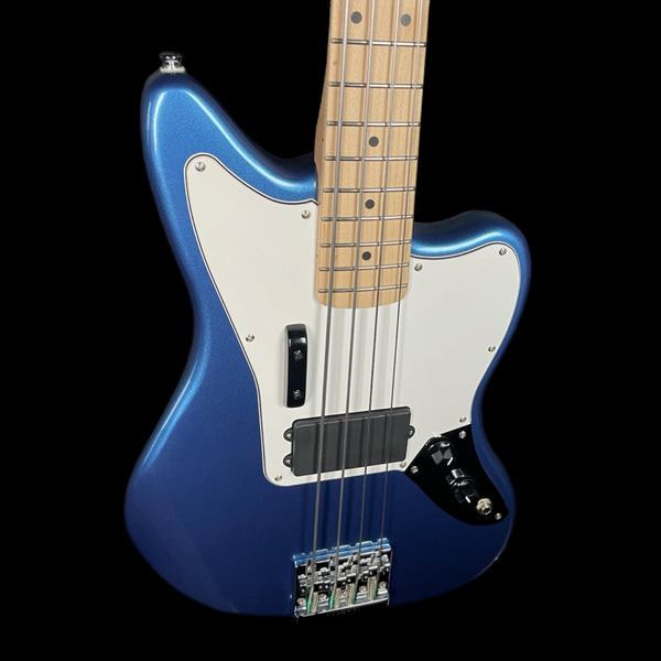 Squier Affinity Jaguar Bass Hin Lake Placid Blue w/ Bartolini Pickups and Fender HiMass Bridge