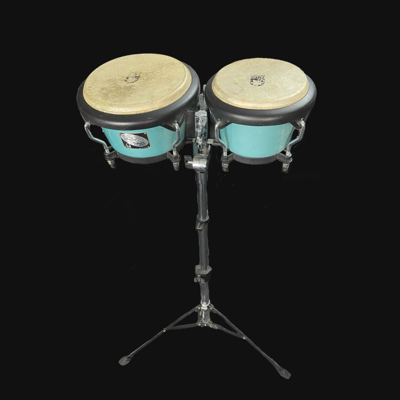 Small Toca Shiela E Players Series Bongo Drum Set W/ Stand