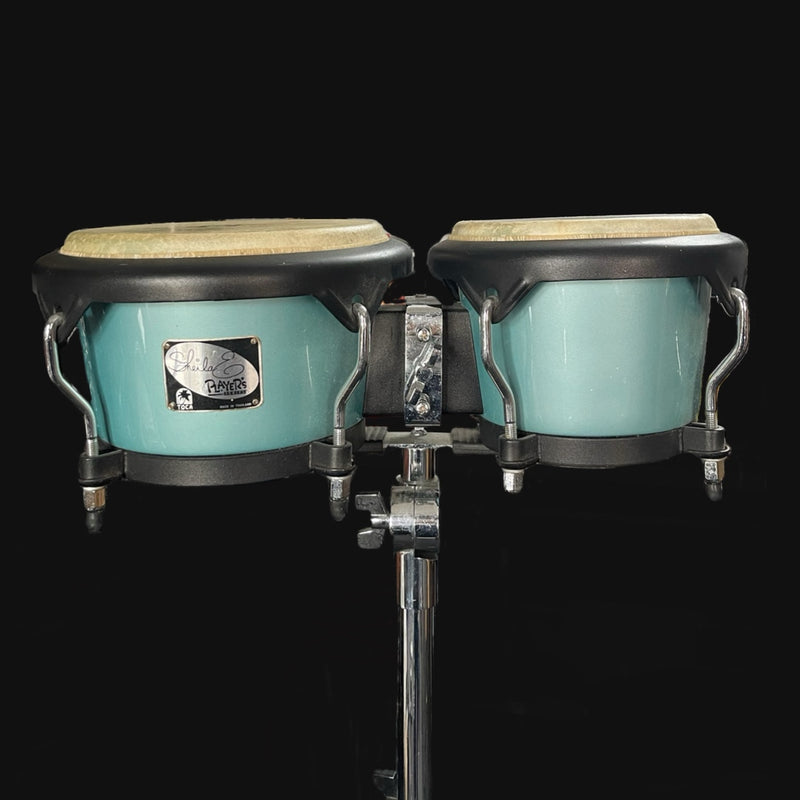 Small Toca Shiela E Players Series Bongo Drum Set W/ Stand