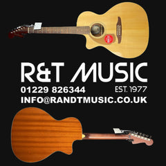 Fender Newporter Player Electro-Acoustic Guitar LH in Natural WN