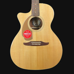 Fender Newporter Player Electro-Acoustic Guitar LH in Natural WN