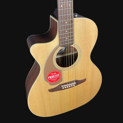 Fender Newporter Player Electro-Acoustic Guitar LH in Natural WN