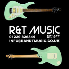 Tanglewood Baretta Jetstream Electric Guitar in Sea Foam Green