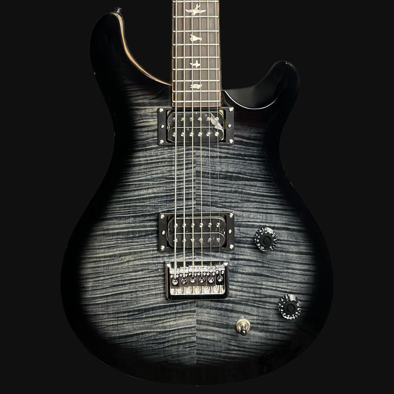 PRS SE 277 Solid Body Baritone Electric Guitar in Charcoal Burst