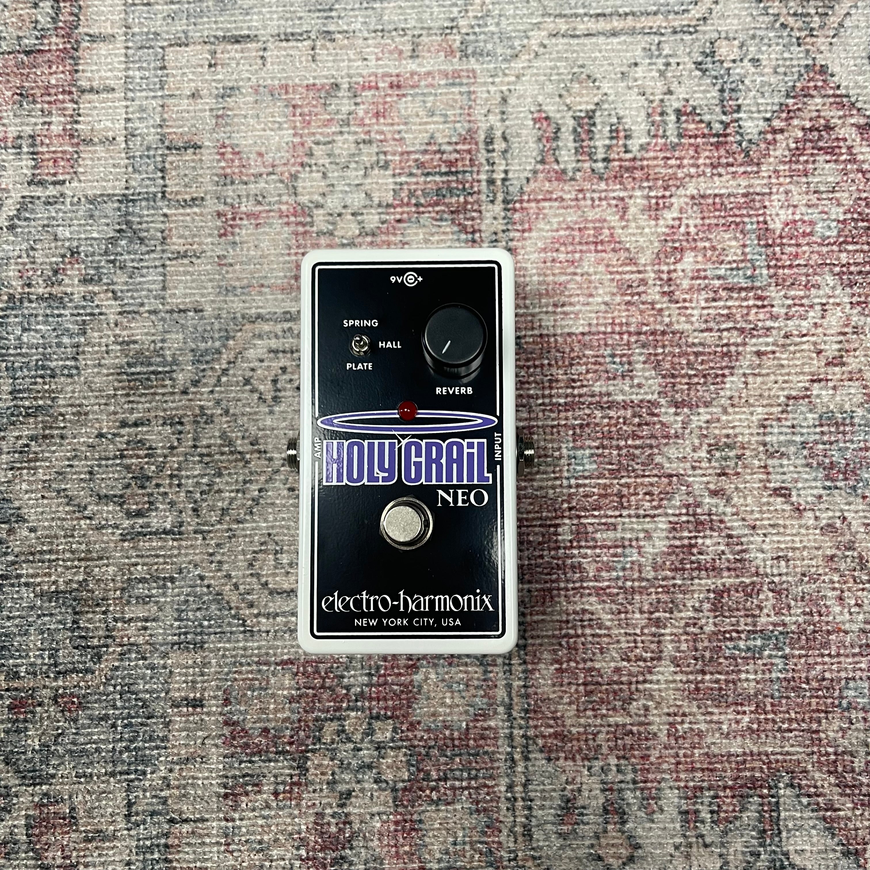 holy grail neo pedal Electro-Harmonix Holy Grail Neo Reverb Pedal