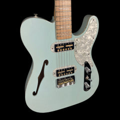 Fender Parallel Universe II Tele Mágico Maple Fingerboard in Transparent Daphne Blue w Fender Gig Bag