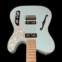 Fender Parallel Universe II Tele Mágico Maple Fingerboard in Transparent Daphne Blue w Fender Gig Bag