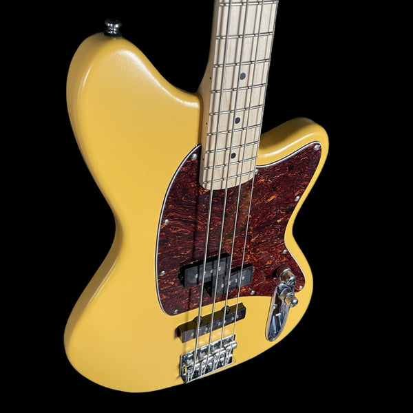 Ibanez TMB100M-MWF Talman Bass Maple Neck in Mustard Yellow Flat