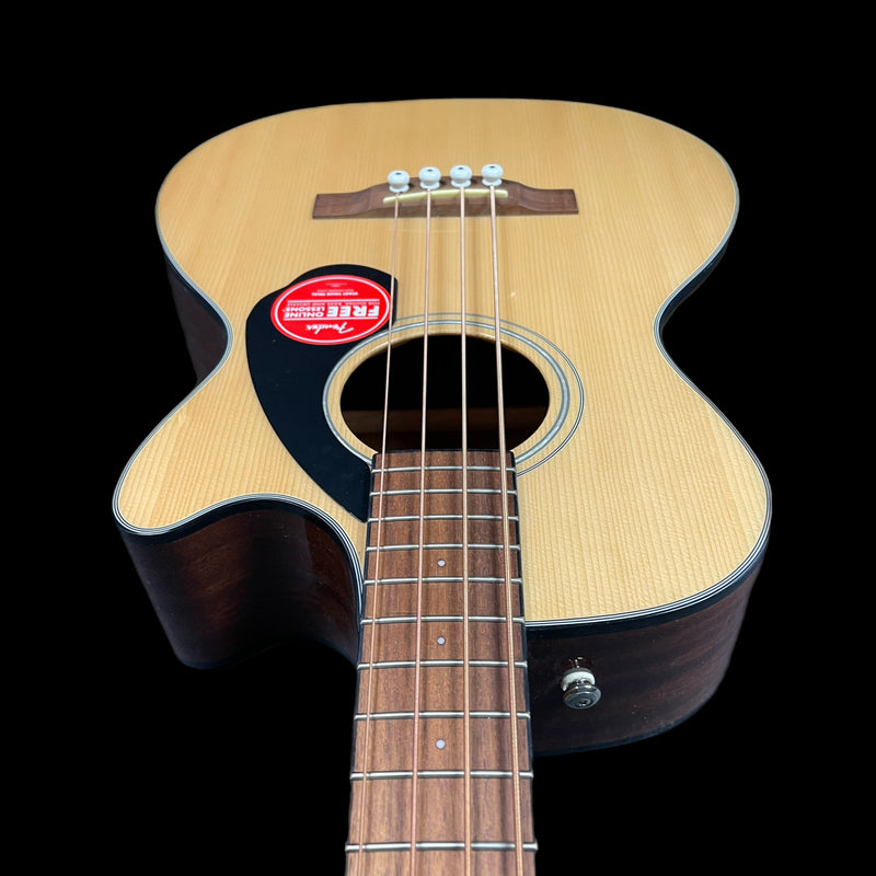 Fender CB-60SCE Classic Design Acoustic Bass in Natural