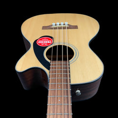 Fender CB-60SCE Classic Design Acoustic Bass in Natural