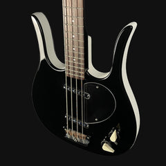 Danelectro 58 Longhorn Short Scale Bass in Black