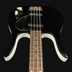 Danelectro 58 Longhorn Short Scale Bass in Black