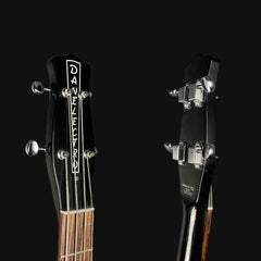 Danelectro 58 Longhorn Short Scale Bass in Black