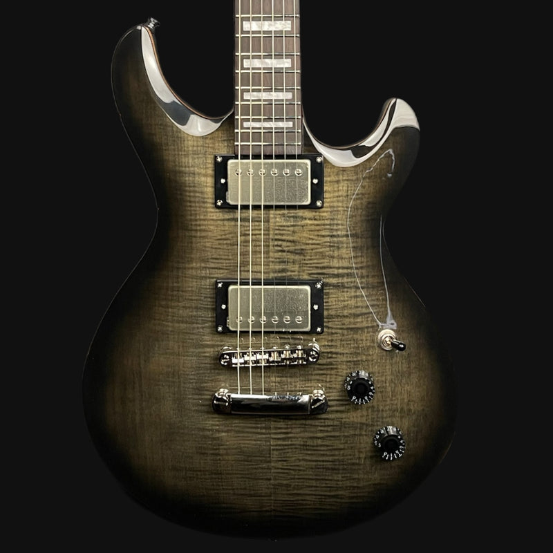 Cort M600 Electric Guitar in Trans Black Burst w/ Gigbag