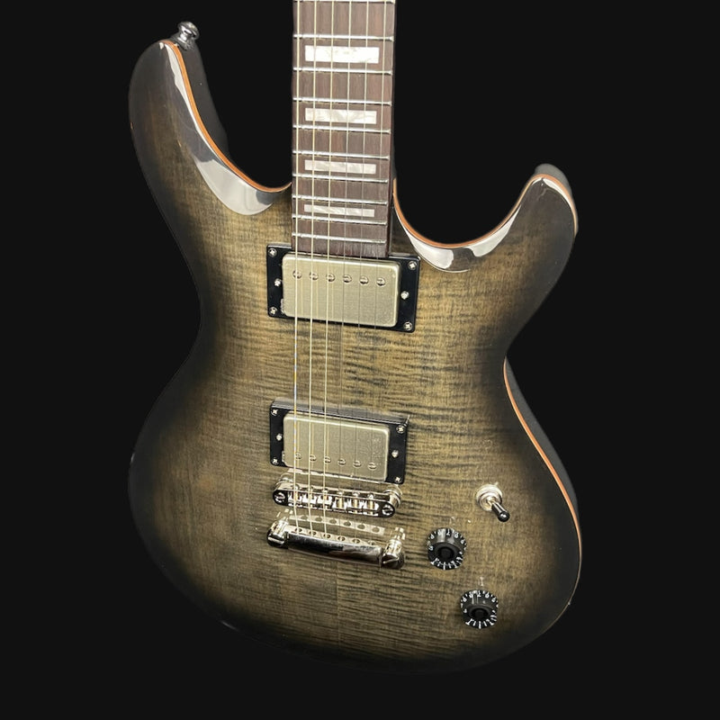 Cort M600 Electric Guitar in Trans Black Burst w/ Gigbag