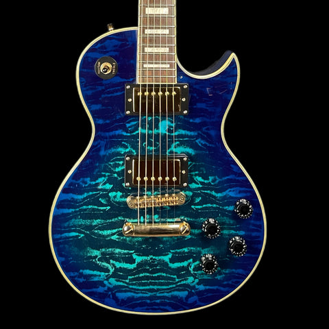 Rockburn LP2 Electric Guitar In Blue Burst