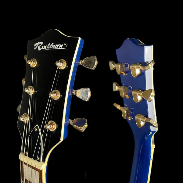 Rockburn LP2 Electric Guitar In Blue Burst