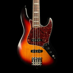 Fender American Standard Jazz Bass 3 Tone Sunburst 2008 with American Dlx Neck and Badass Bridge