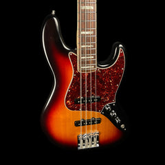 Fender American Standard Jazz Bass 3 Tone Sunburst 2008 with American Dlx Neck and Badass Bridge