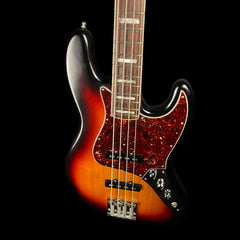 Fender American Standard Jazz Bass 3 Tone Sunburst 2008 with American Dlx Neck and Badass Bridge