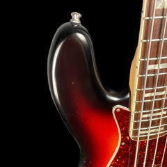 Fender American Standard Jazz Bass 3 Tone Sunburst 2008 with American Dlx Neck and Badass Bridge