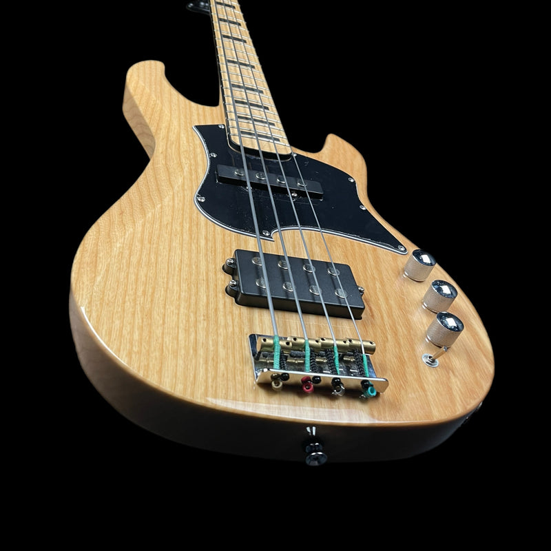 Stagg Silveray J Style Natural Electric Bass Guitar