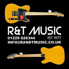 Squier Sonic Telecaster MN Electric Guitar in Butterscotch Blonde