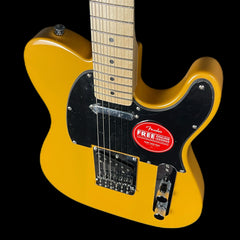 Squier Sonic Telecaster MN Electric Guitar in Butterscotch Blonde