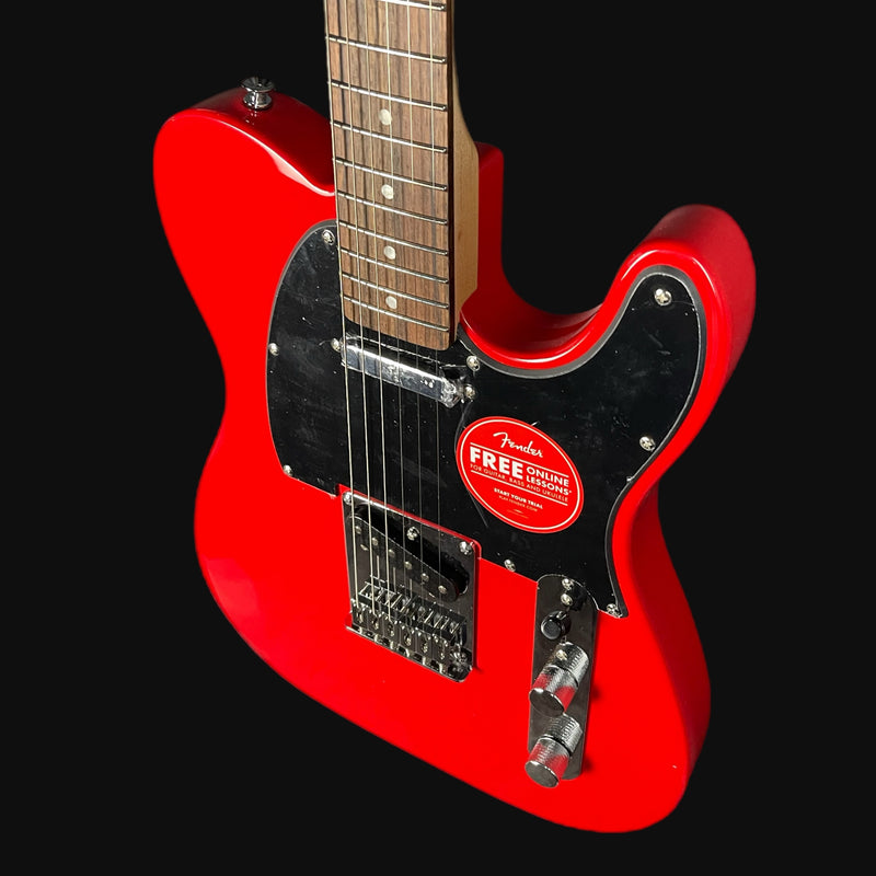 Squier Sonic Telecaster Electric Guitar in Torino Red