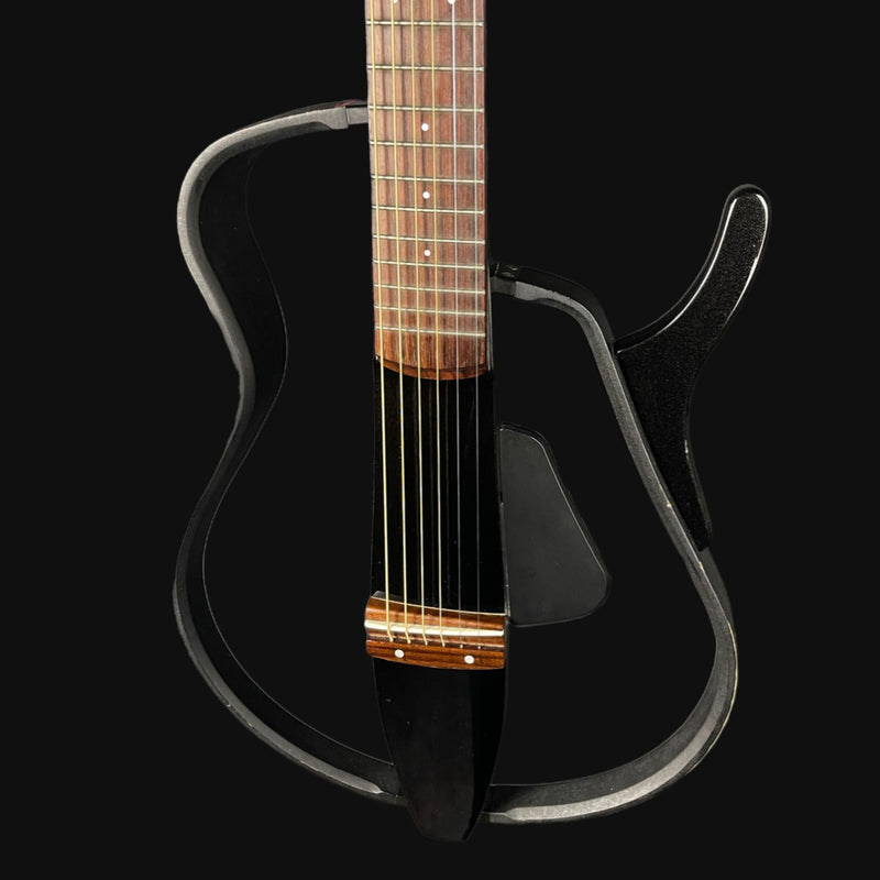 Yamaha SLG110S Silent Guitar in Black Metallic