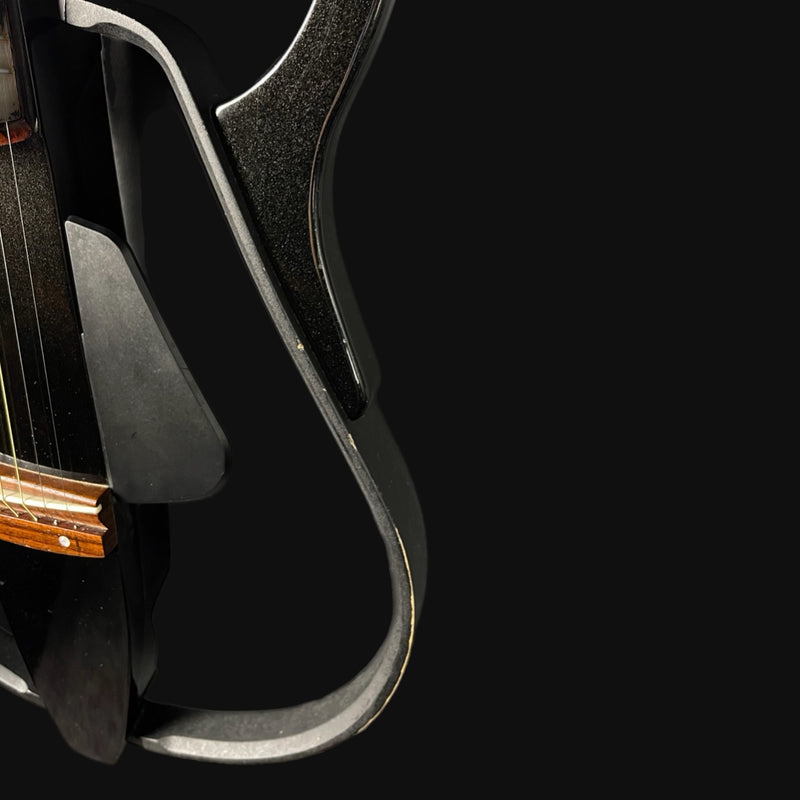 Yamaha SLG110S Silent Guitar in Black Metallic