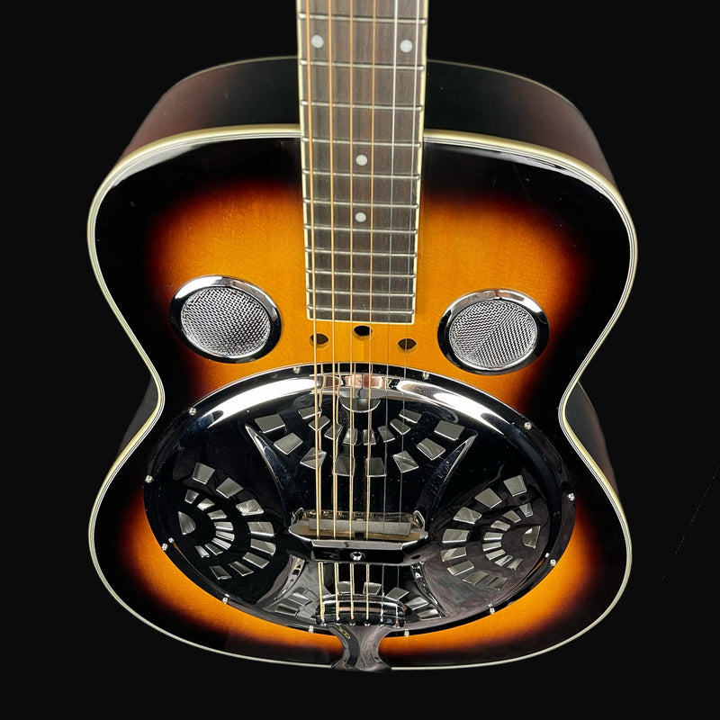 Ozark Resonator 3515 Guitar in Sunburst w/Hard Case