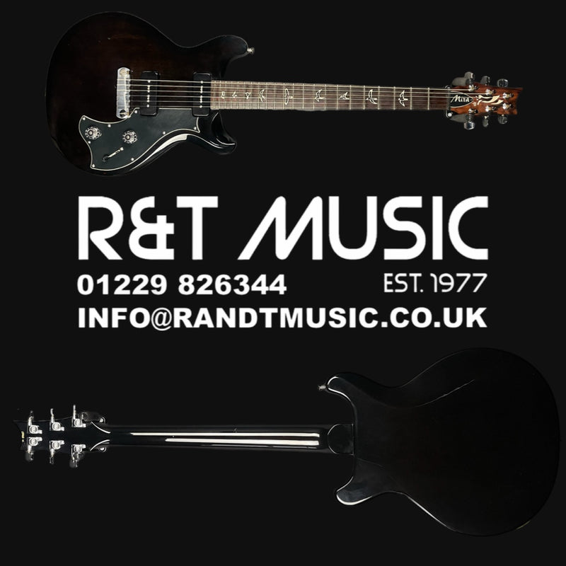 PRS Mira 245 Soapbar 25th Anniversary Electric Guitar in Charcoal + Original Case