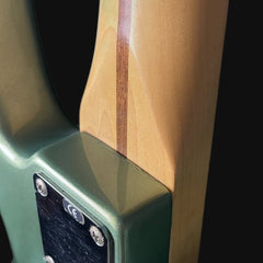 Fender 2001 MIM Standard Jazz Bass  - Sage Green Metallic, Rosewood Left Hand