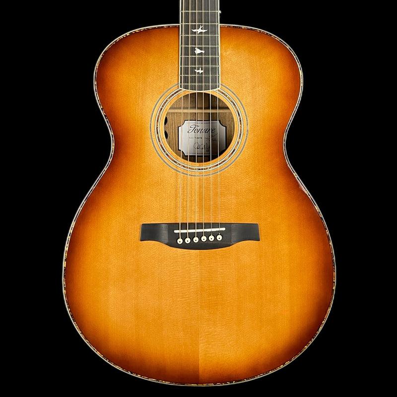 PRS SE Tonare T40E Electro Acoustic Guitar In Tobacco Burst W/ Case