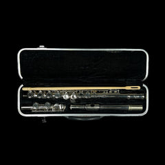 J. Michael Flute w/ Case Silver Plated Split E