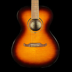 Fender FA-235E Acoustic Guitar, Walnut FB, Mocha Burst