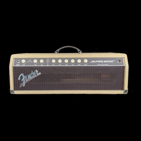 Fender Super-Sonic 60w Guitar Amp Head in Blonde w/ Flightcase