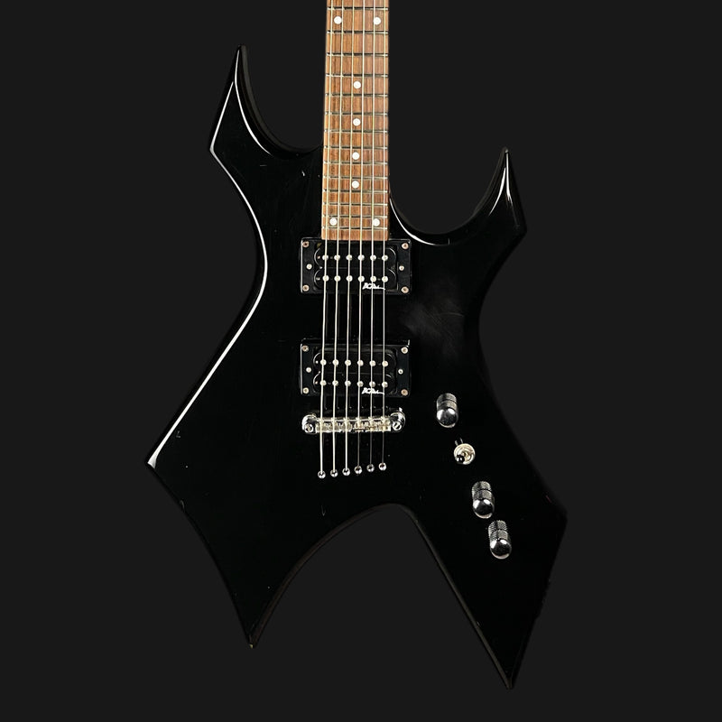 B.C. Rich Warlock Platinum Series Electric Guitar in Black Gloss