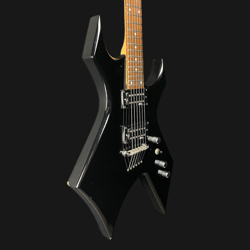 B.C. Rich Warlock Platinum Series Electric Guitar in Black Gloss
