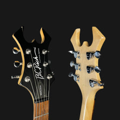 B.C. Rich Warlock Platinum Series Electric Guitar in Black Gloss