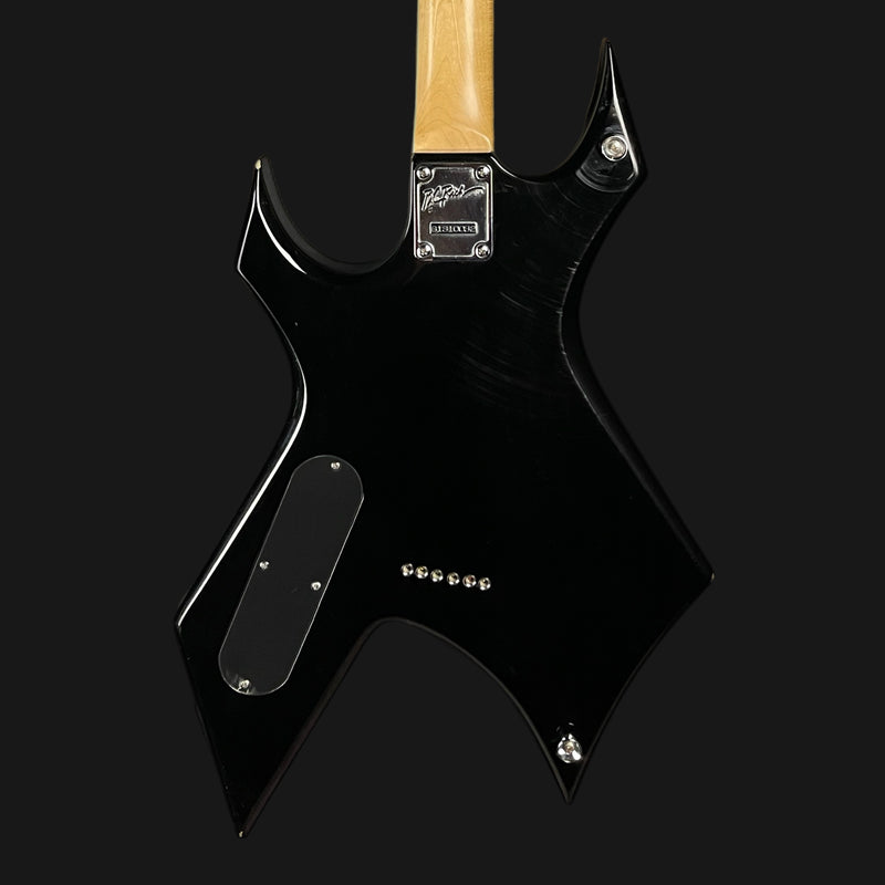 B.C. Rich Warlock Platinum Series Electric Guitar in Black Gloss
