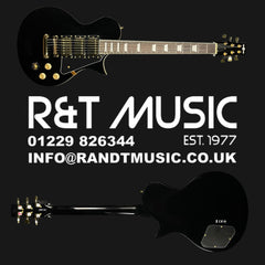 New Jersey Select Guitar by Gear4music In Black Gloss