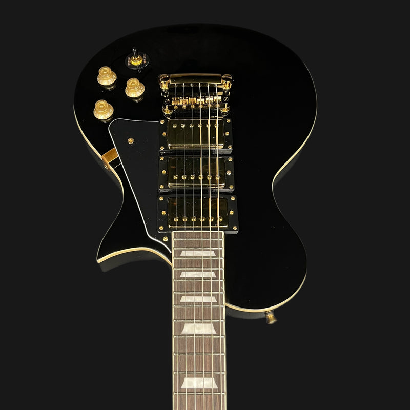New Jersey Select Guitar by Gear4music In Black Gloss