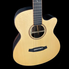 Tanglewood TJ4CE Electro Acoustic Super Folk Spruce Amara Ebony Gloss