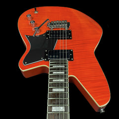 Reverend Bayonet RAHC Rock Orange Flame Maple w/Hardcase