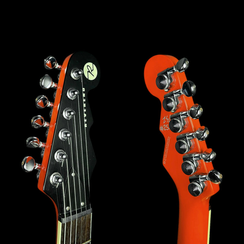 Reverend Bayonet RAHC Rock Orange Flame Maple w/Hardcase