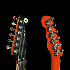 Reverend Bayonet RAHC Rock Orange Flame Maple w/Hardcase