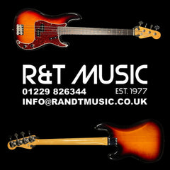 Fender American Original '60s Precision Bass in 3-Colour Sunburst w/ Hardcase